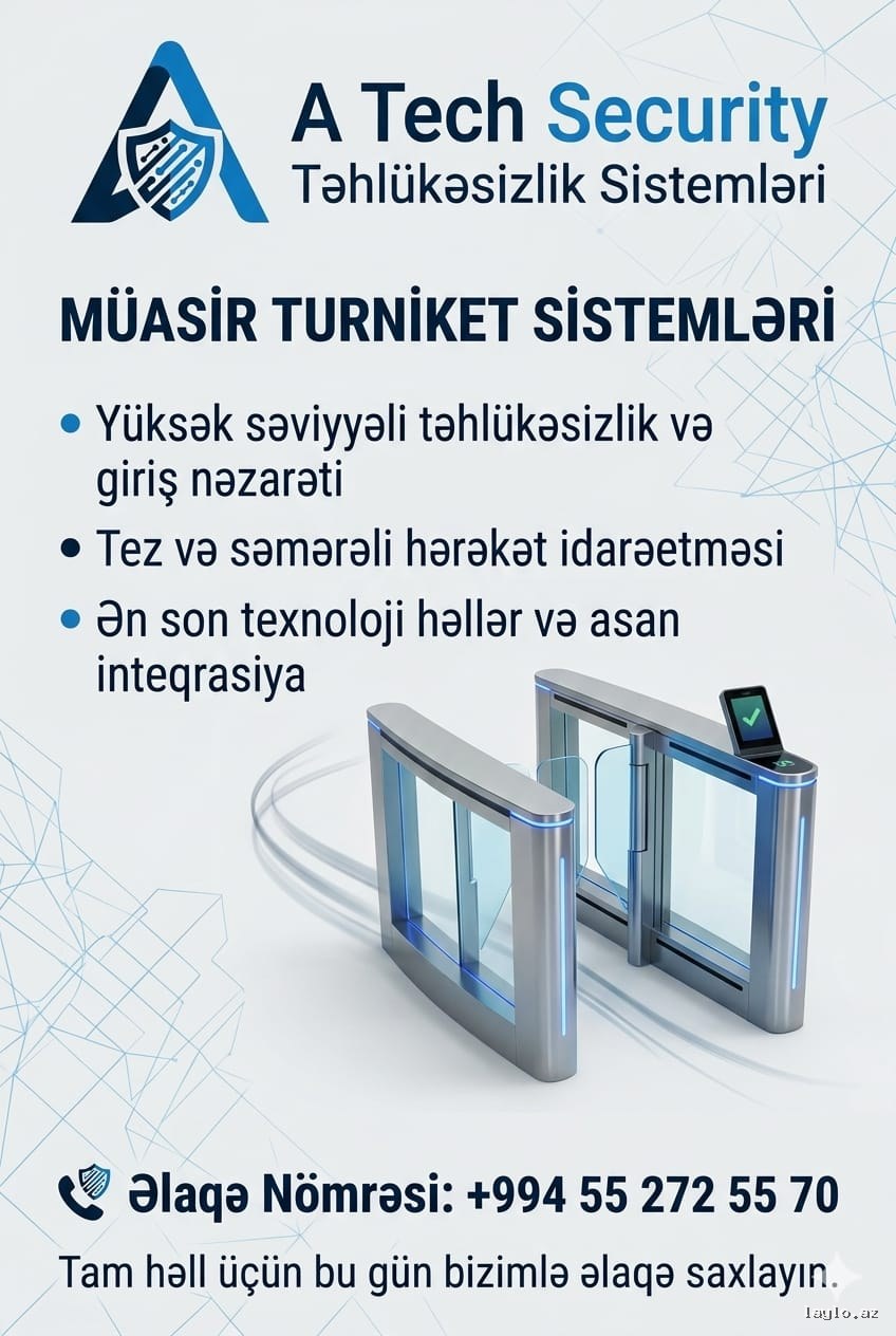 Tripod (Üçqollu) Turniketlər 055 272 55 70