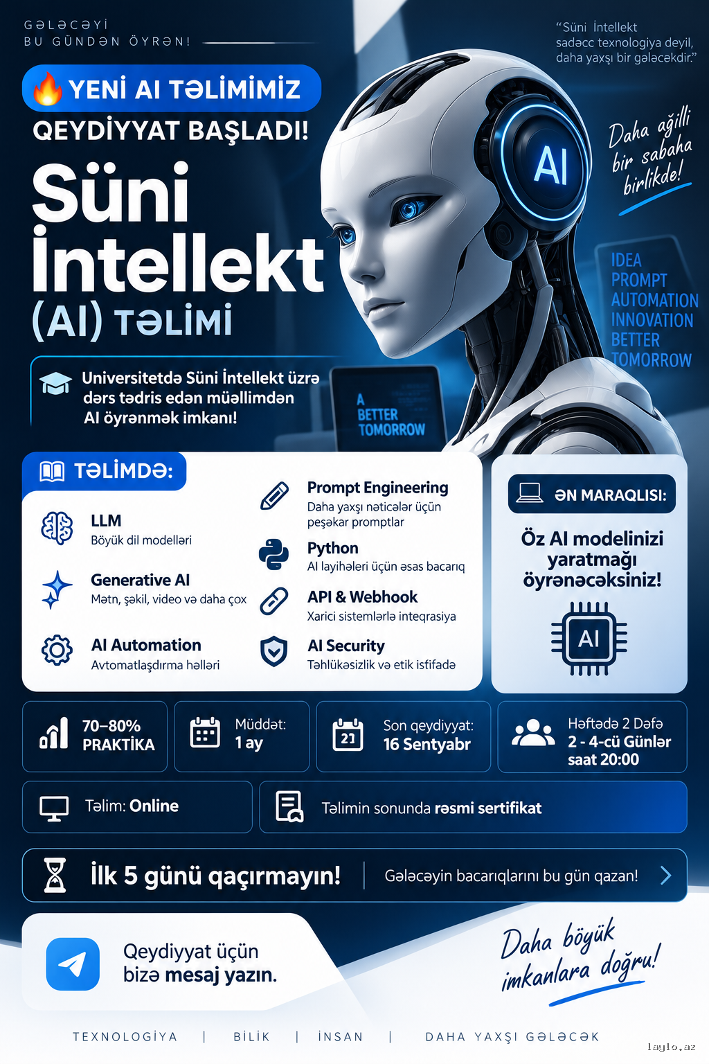 AI Süni İntellekt Təlimi