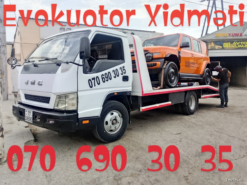 Evakuator Xidməti sizə ən yaxin