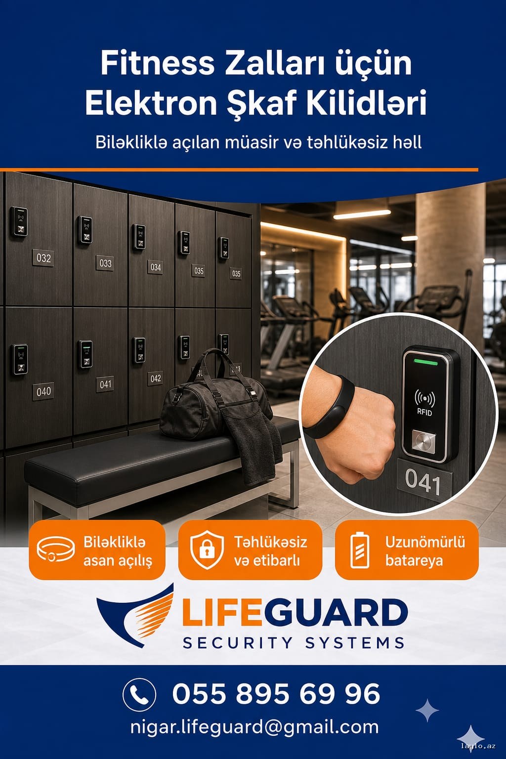 Elektron dolab kilidləri 055 895 69 96