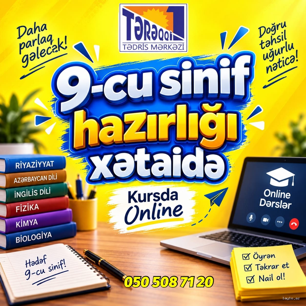 9-cu sinif buraxılış imtahanlarına hazırlıq