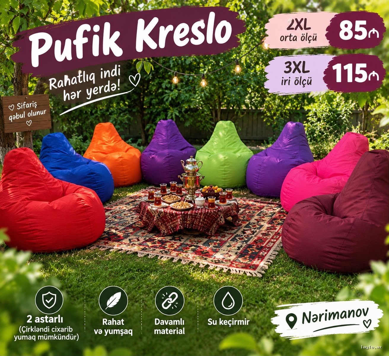 Puff kreslo