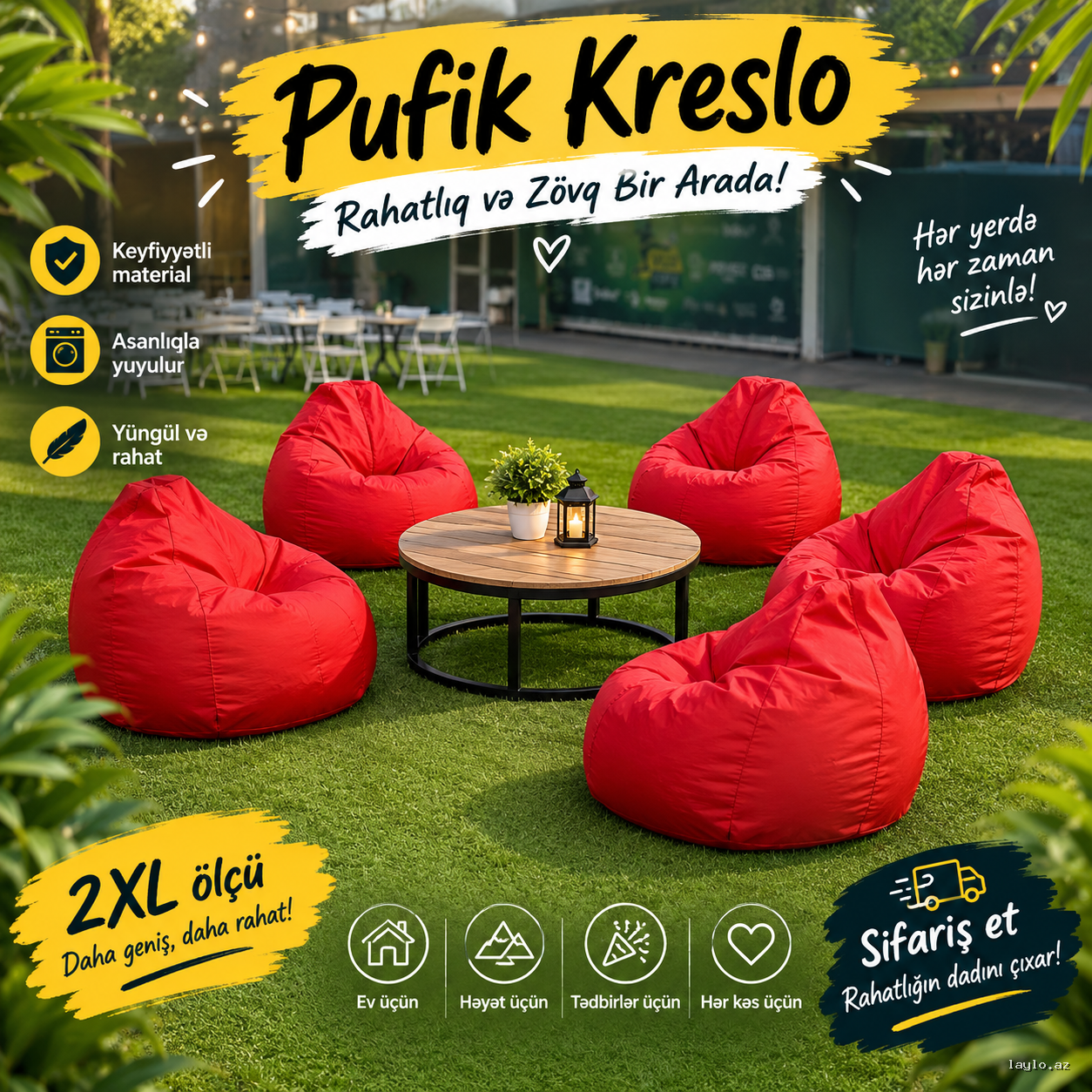 Pufik kreslo