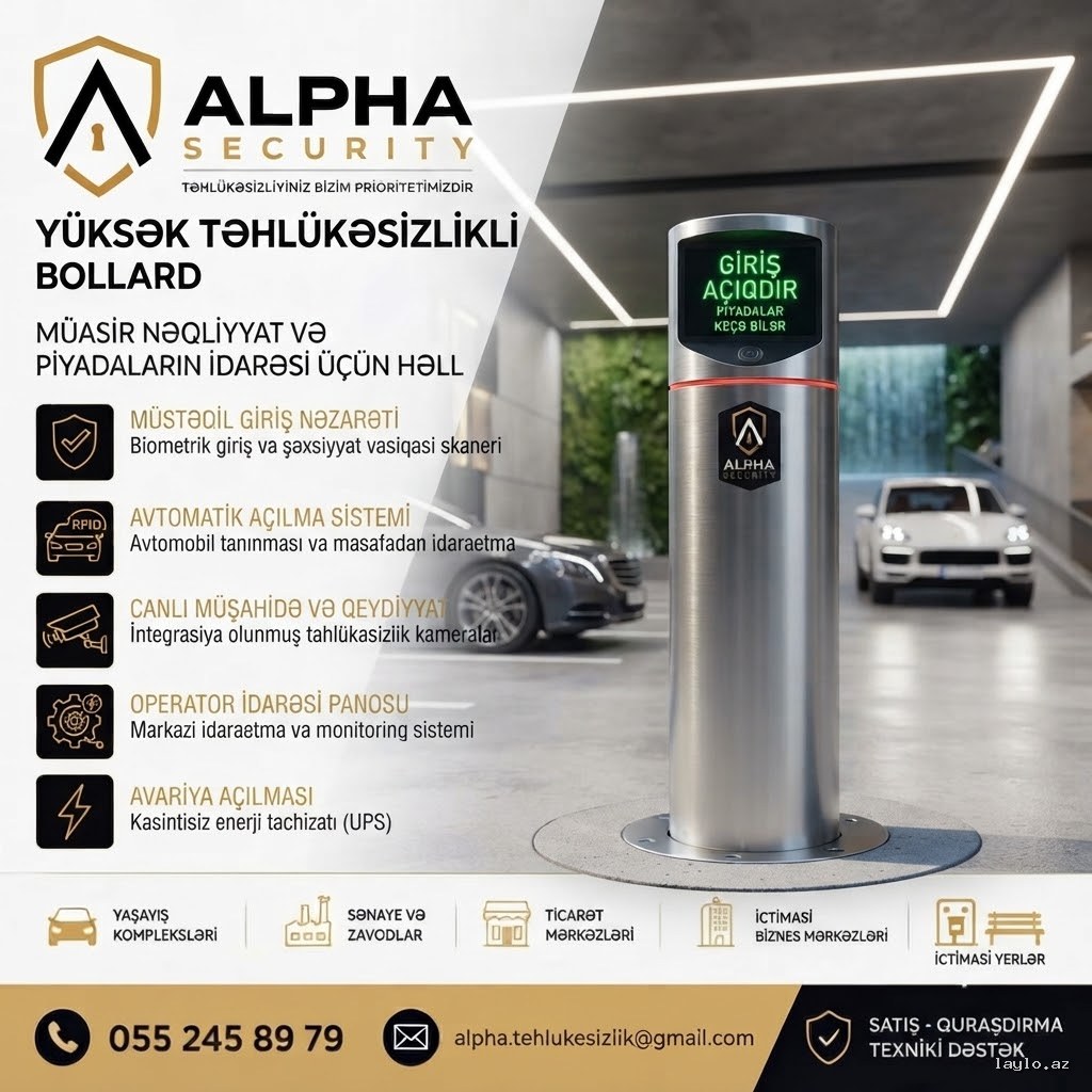 Bollard satışı  055 895 69 96