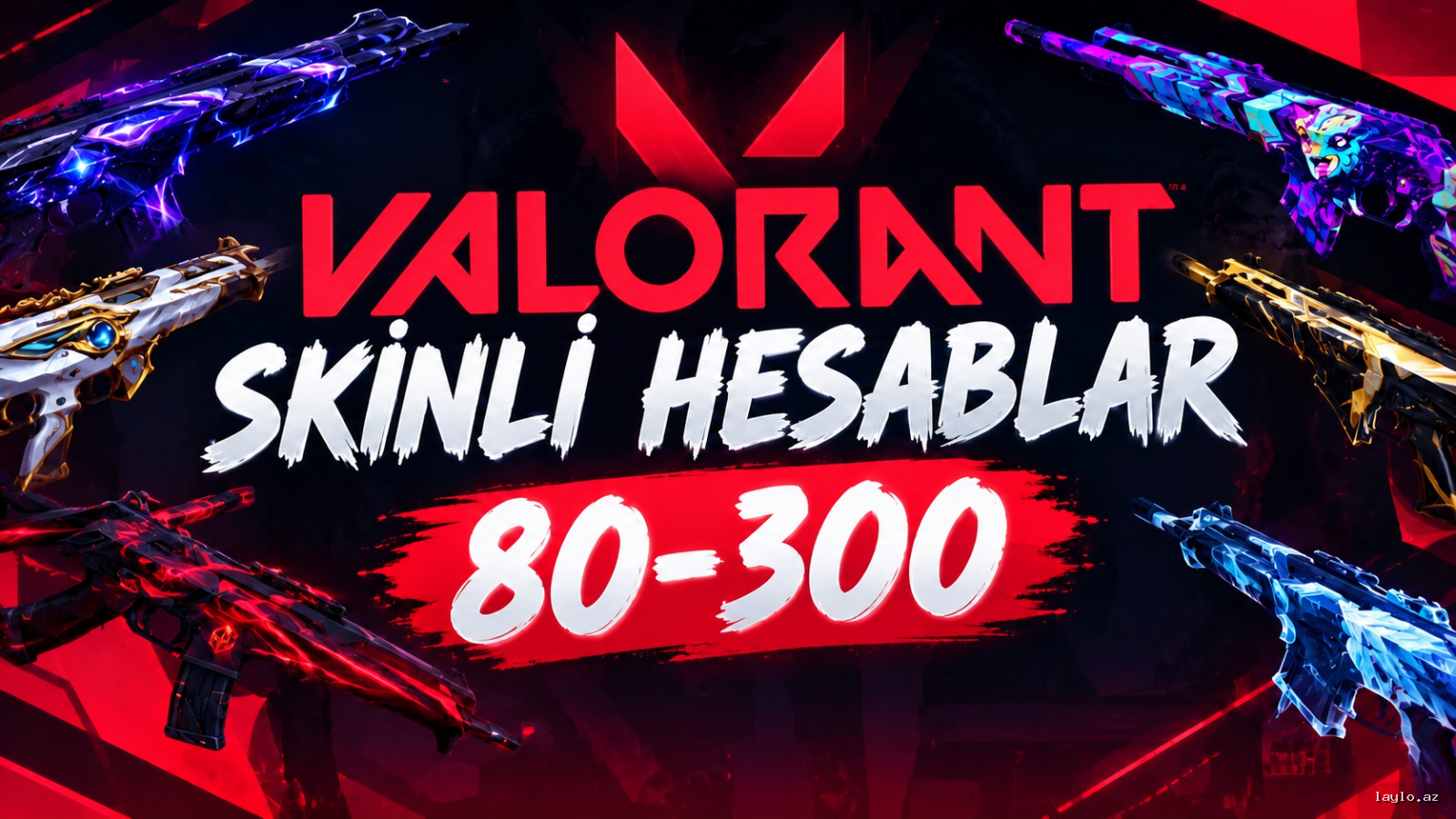 Valorant 80-300 Random Hesab