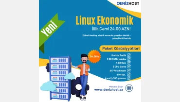 Sürətli və Etibarlı Hosting Xidmətləri – DenizHost.az ilə!