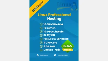 DenizHost.az– Linux Ekonomik Hosting Paketi