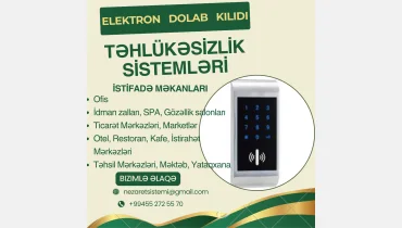 Elektron dolab kilidləri 055 272 55 70