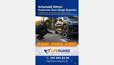 Maşın altına nəzarət güzgüsü  * 055 895 69 96 *