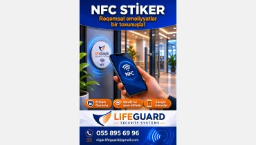 NFC Stiker satisi *055 895 69 96 *
