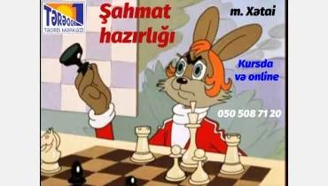 Xətai metrosu yaxınlığında şahmat dərsləri