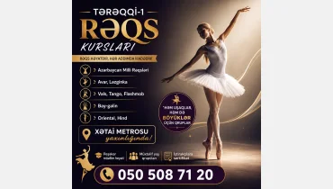 Xətai metrosu yaxınlığında rəqs və gimnastika dərsləri