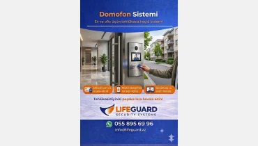 Domofonların quraşdırılması 055 895 69 96