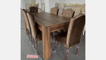 Masa ve oturacaqlar