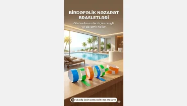 Birdəfəlik Nəzarət Qolbaqları